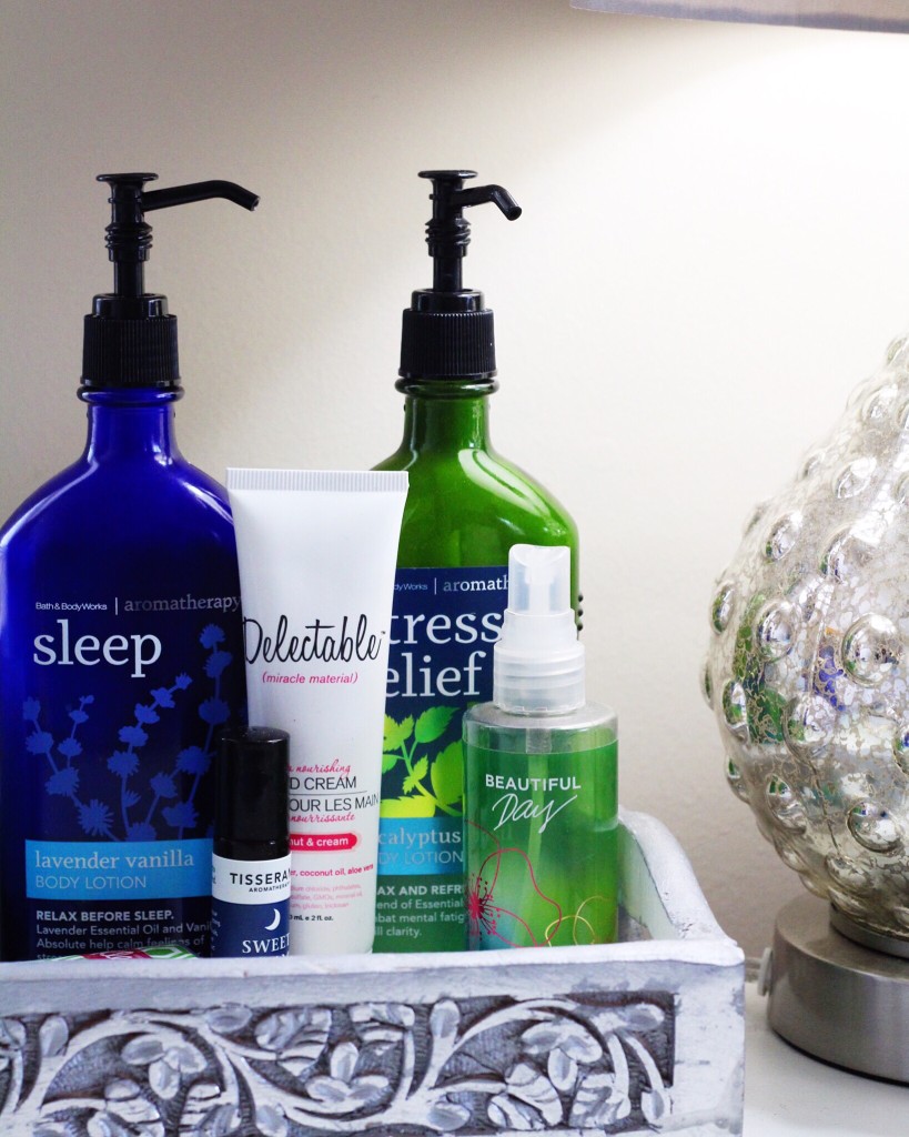 bath and body works sleep and stress