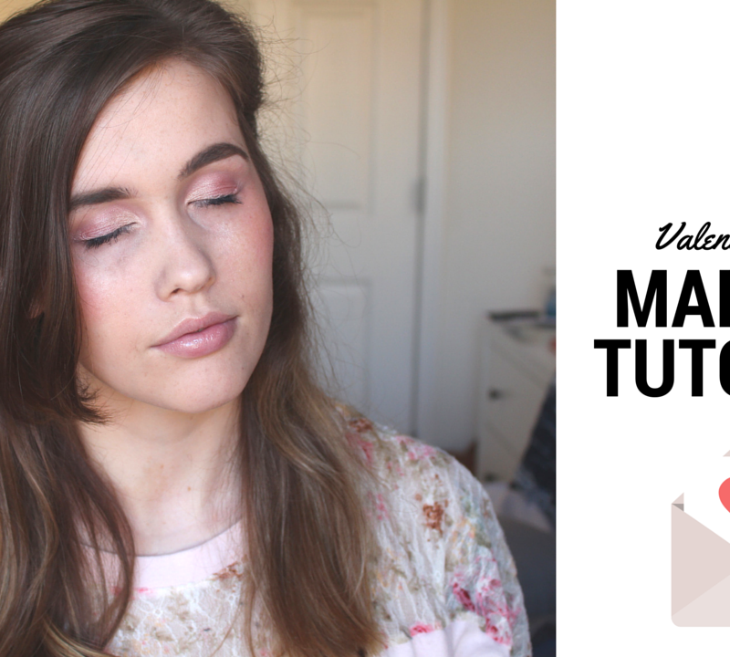 valentines day makeup tutorial