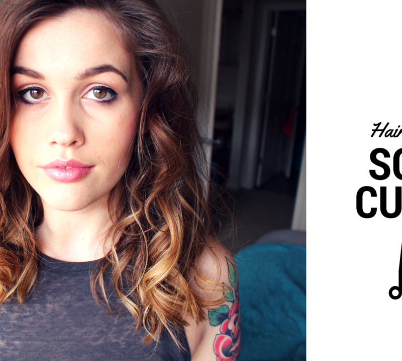 soft curls hair tutorial