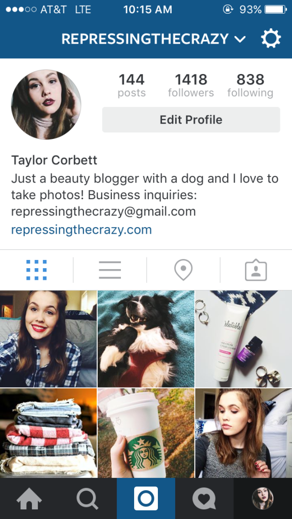 how to manage my instagram theme