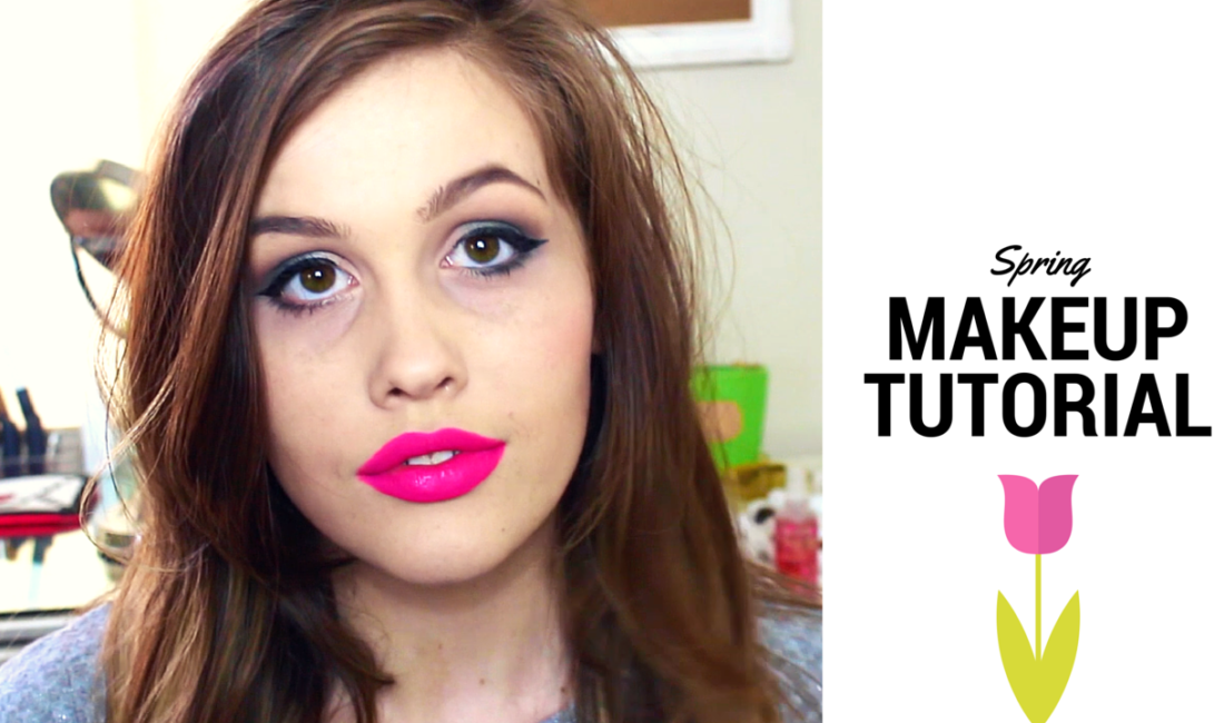 spring makeup tutorial