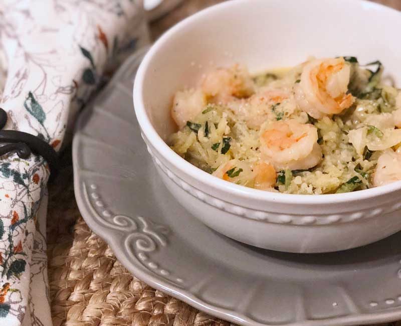 Zoodle Shrimp Scampi