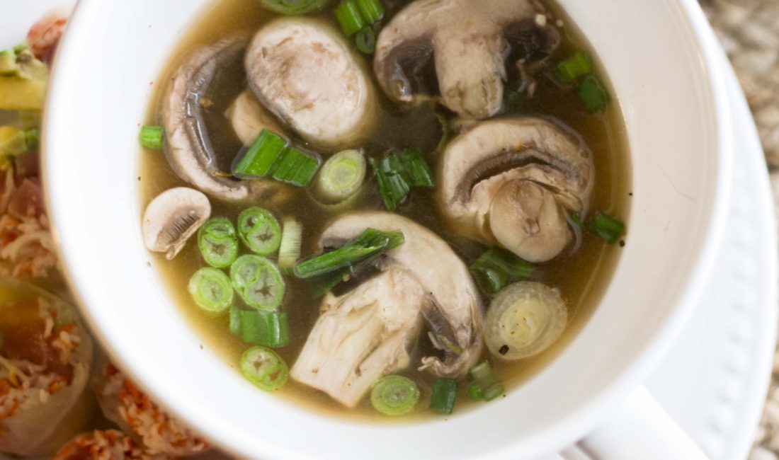 Copycat Hibachi Mushroom Onion Soup Recipe