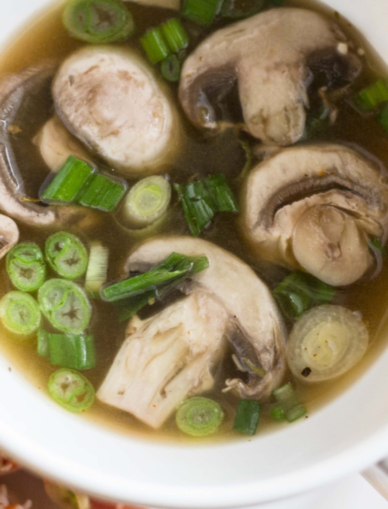 Copycat Hibachi Mushroom Onion Soup Recipe