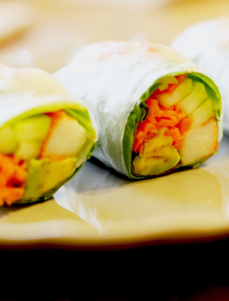 Vietnamese Spring Rolls with Crab and Shrimp