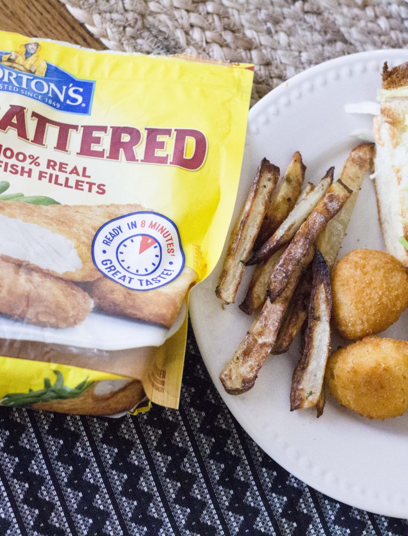 Fish Po'Boys with Homemade Oven Fries