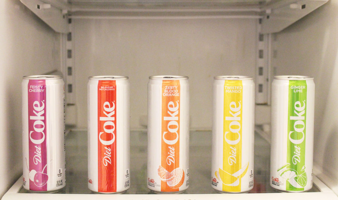 Two months into a more positive life - and taste testing Diet Coke!