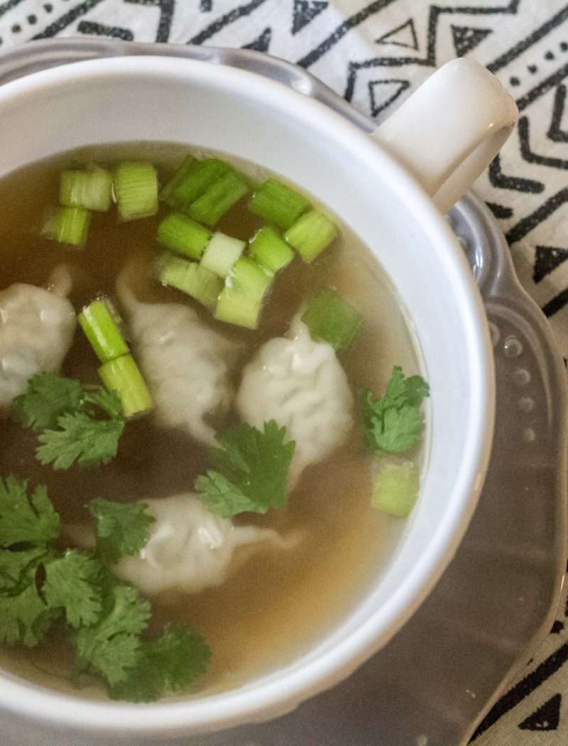 This Wonton Soup Recipe takes 10 Minutes to Make