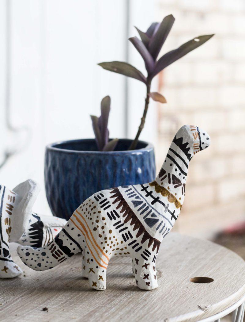 How to make chic, boho dinosaurs