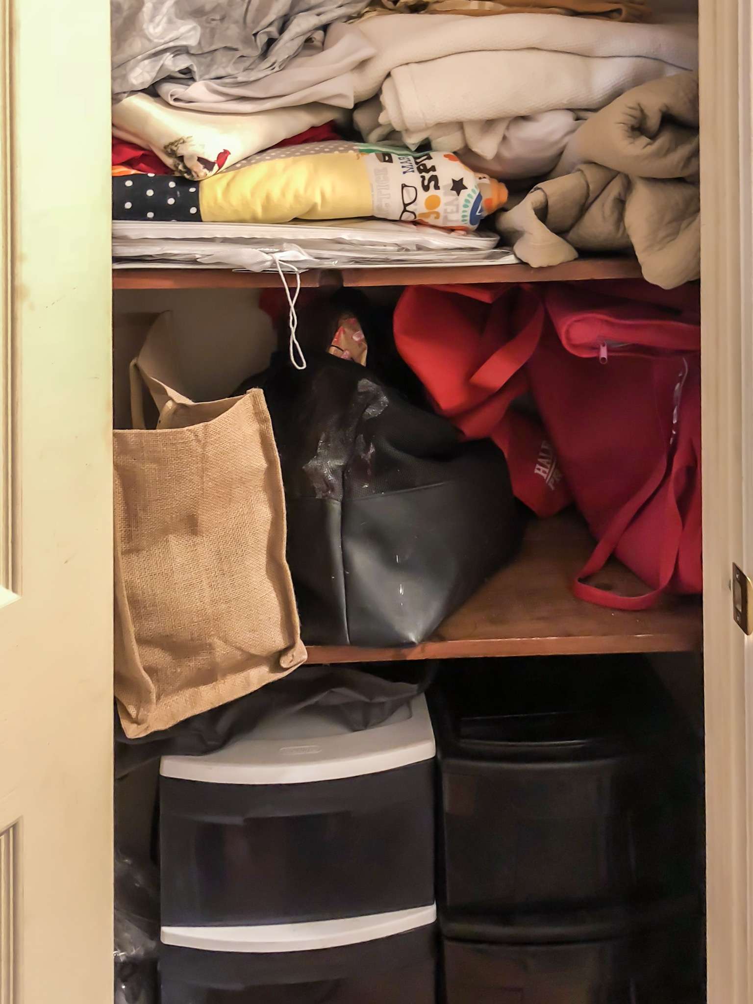 How I upgraded my linen closet in one day